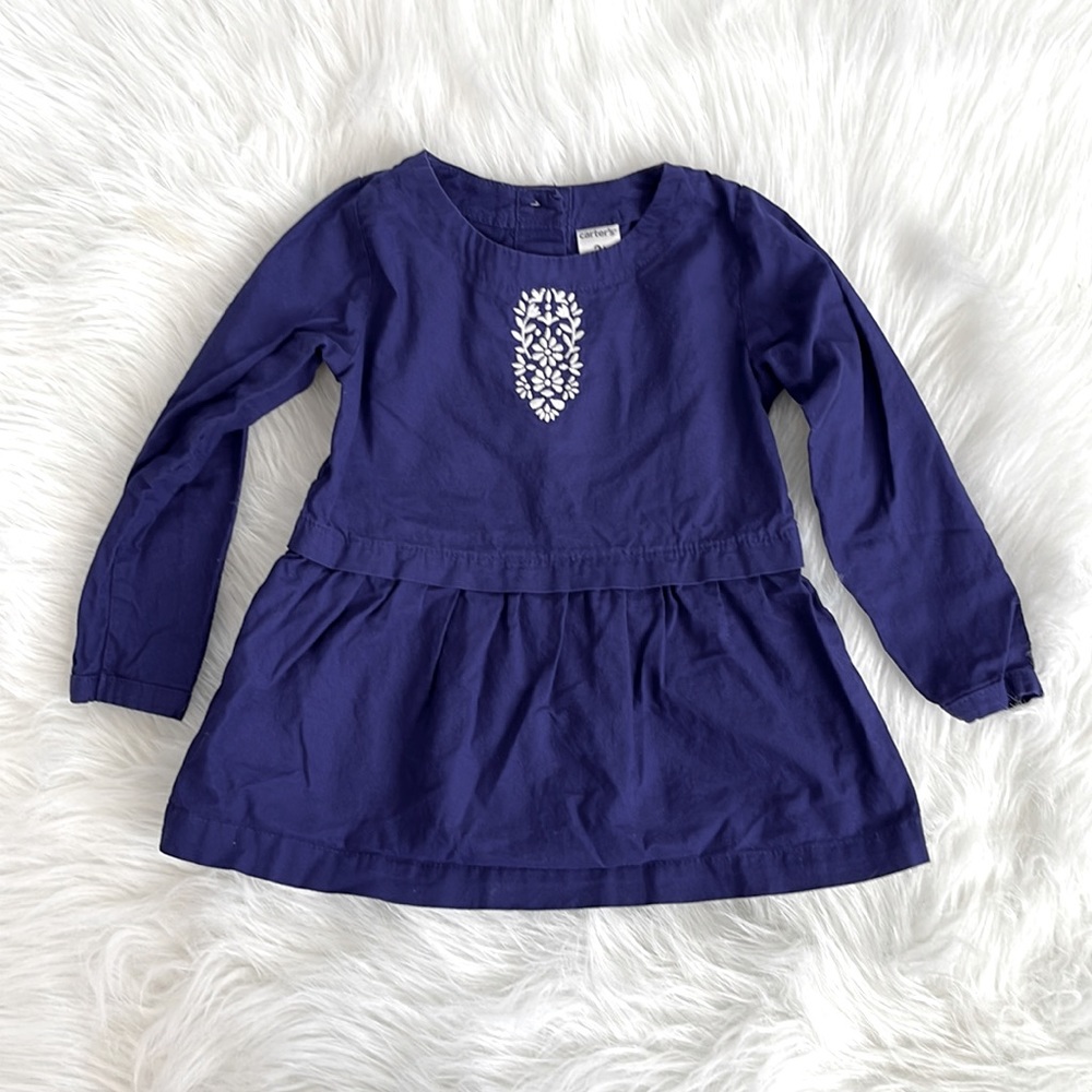 Carter’s Girls 2T Purple Tunic Shirt